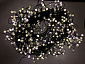 Декор Гирлянда Капельки на черном проводе белый свет 400 макро ламп 10,0 м. Навигационное фото 5