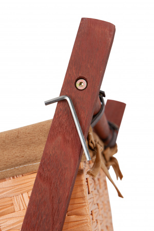 Широкий стеллаж с корзинами (6 шт)