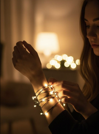 Электрогирлянда РОСА 100м, 1000 ламп