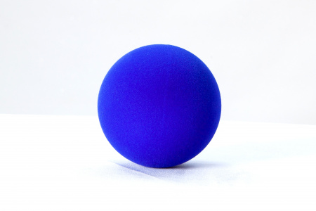 Набор бархатных шаров цвет синий
