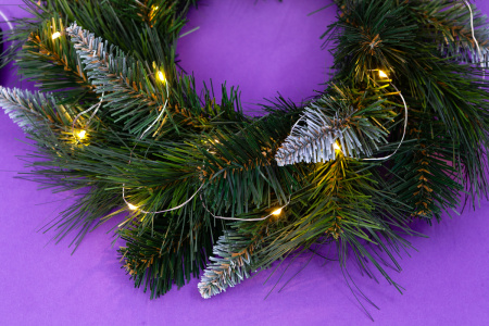 Венок АРИЯ с гирляндой (в комплекте)