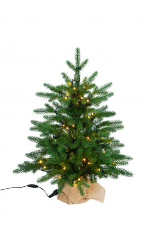 Ель ПЕРСЕЯ с вплетенной гирляндой