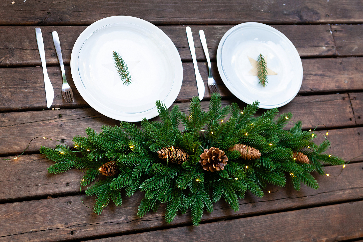 Сваг МОНИКА с шишками и ягодами L75см