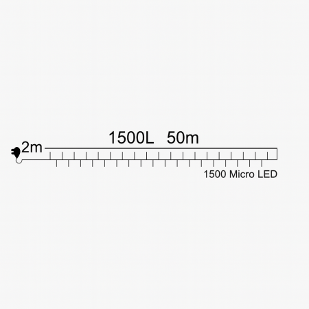 Гирлянда МИШУРА 50м (cmr)