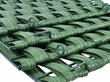 Корзина под елку 4 секции пирамида цвет ЛЁН