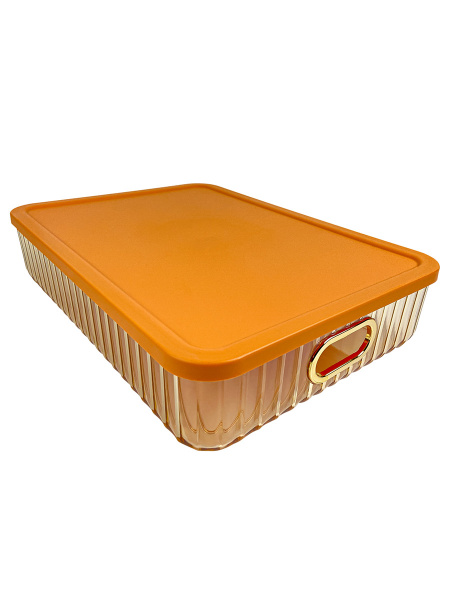 Контейнер для хранения пластиковый с крышкой 36.3*26*8.5