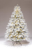 Ель Вега с освещением заснеженная 185 см