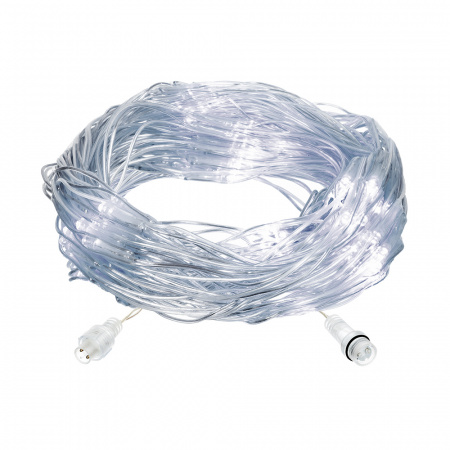 24V Электрогирлянда-конструктор "Сеть" 144 холодных LED ламп, прозрачный провод, 1,2*1,5 м /32/4
