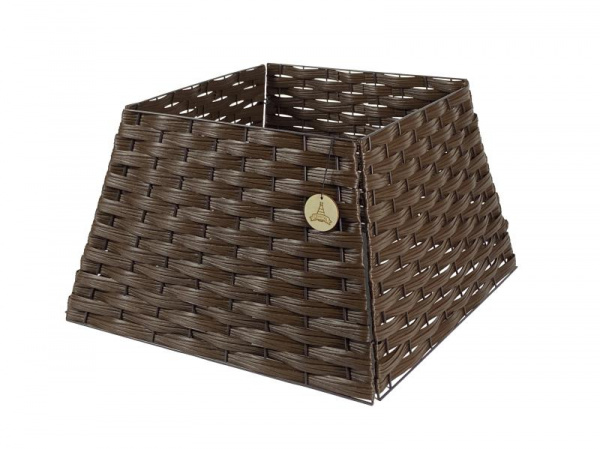 Корзина под елку 4 секции пирамида цвет ВЕНГЕ, размер XL