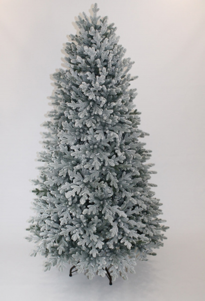 Ель Вильма с освещением заснеженная 230 см