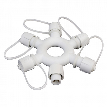 24V Разветвитель в виде кольца 1 вход 5 выходов /100/4